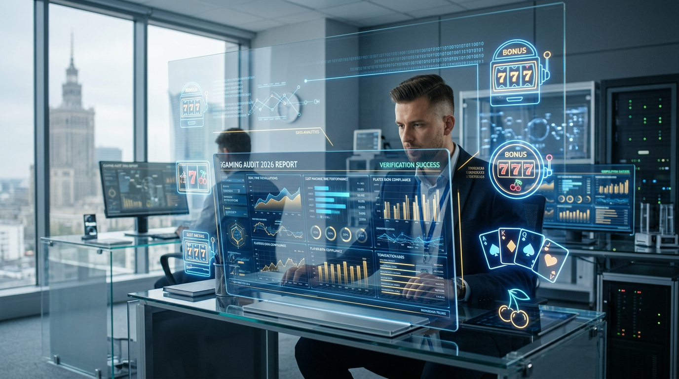 Futurystyczne laboratorium analityczne iGamingu z danymi o bezpieczeństwie kasyn online
